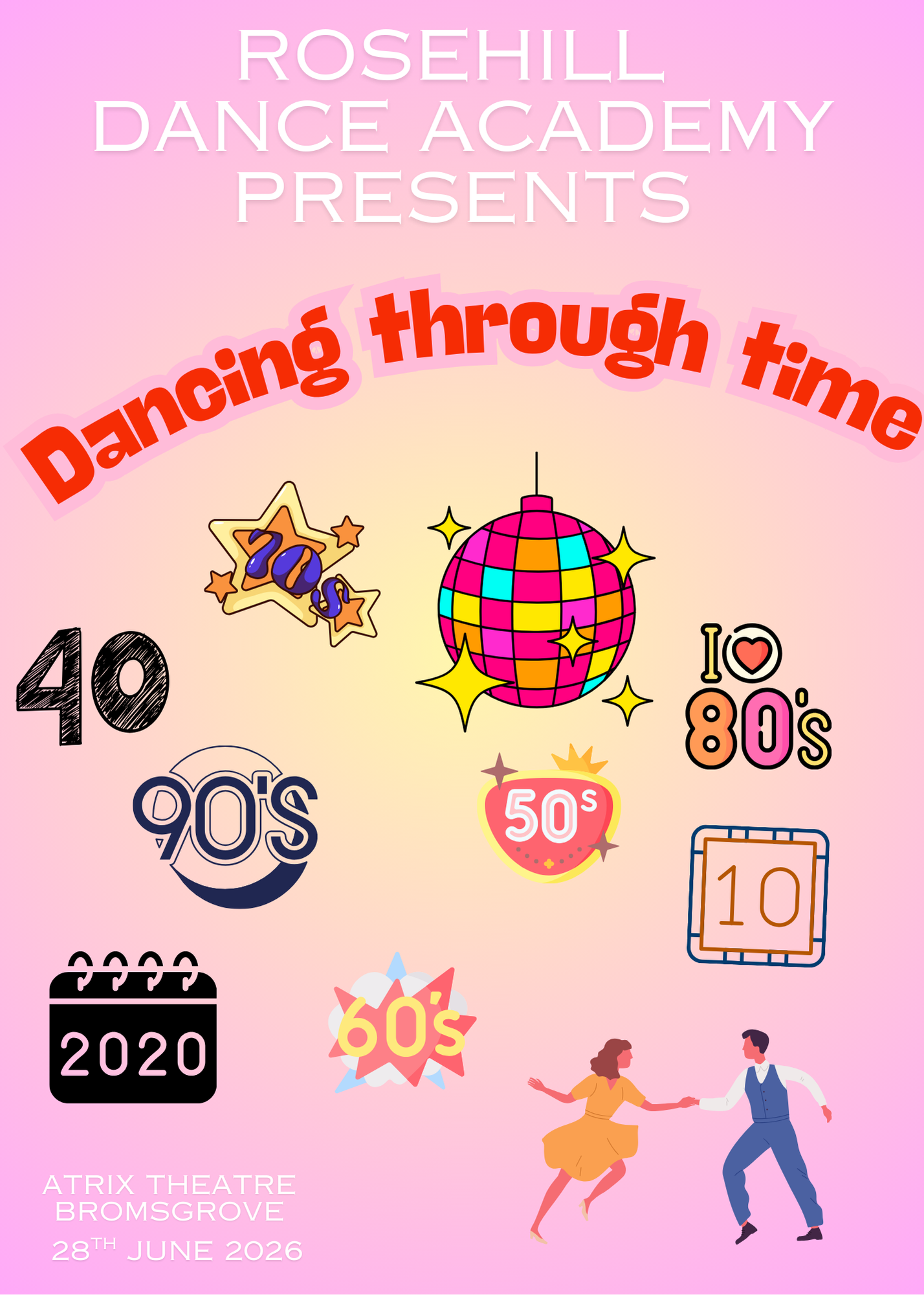 Copy of Pink Ballerina Photo Fashion Show Flyer-2